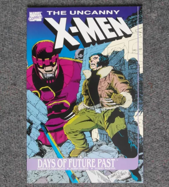 UNCANNY X-MEN: DAYS OF FUTURE PAST graphic novel - Marvel 1991 - NM