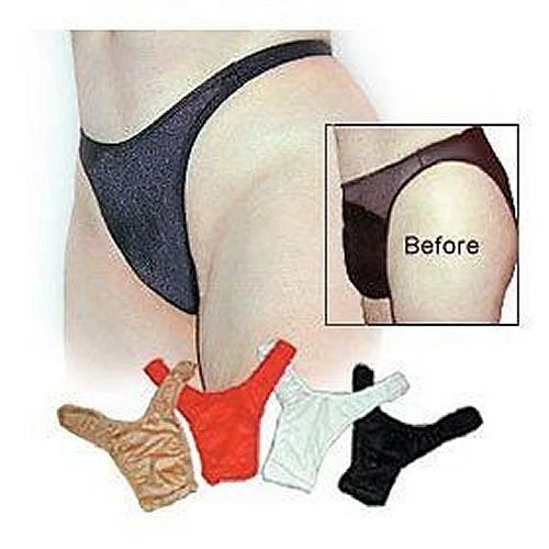 AGJGFM Men Hiding Gaff Panties Sponge Padded Jockstraps Thong Transgender Crossdressing Briefs, X-Large - Product Details