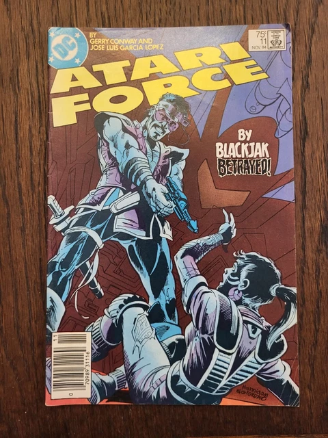 Atari Force # 11 1984 Lot 8C9 Dc Bronze Blackjack Combine Shipping
