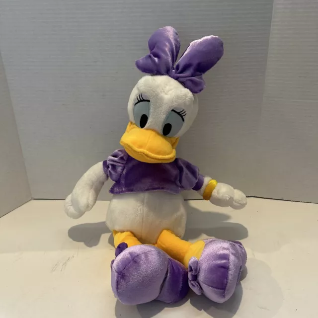 Disney Store Exclusive Plush Daisy Duck Mickey Mouse Club Stuffed Animal 16’’