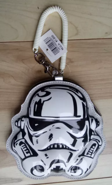 Stormtrooper Purse NEW Unique Rare Star Wars with Zip From Tokyo Disney Resort