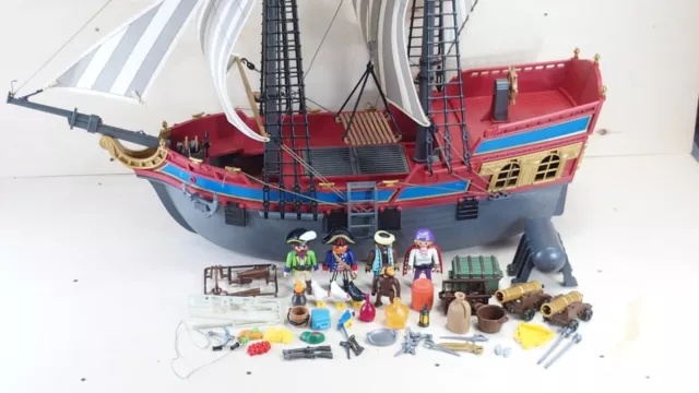 Playmobil® Piraten - 3940 Großes Piratenschiff - komplett - schöner Zustand
