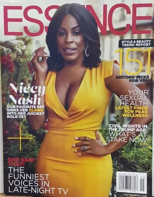Essence Sept 2017 Niecy Nash Your Sexual Health Donald Trump FREE SHIPPING CB