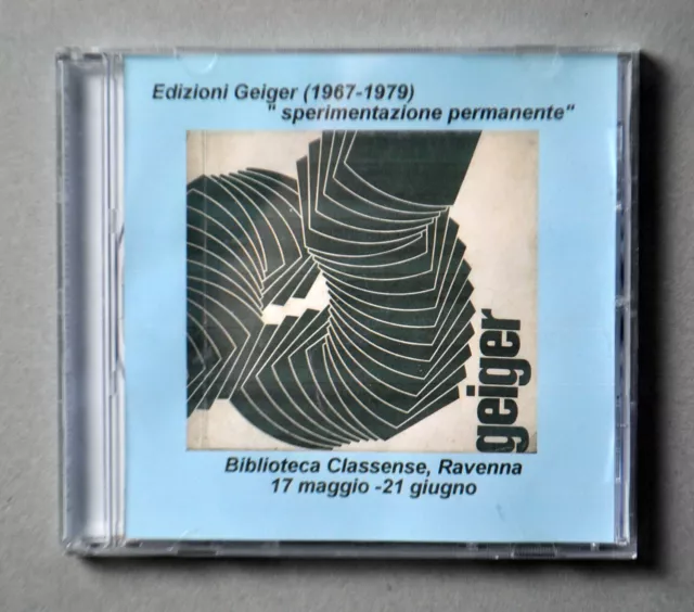 Edizioni Geiger (1967-1979). DVD Catalogo, Biblioteca Classense, Ravenna, 2014