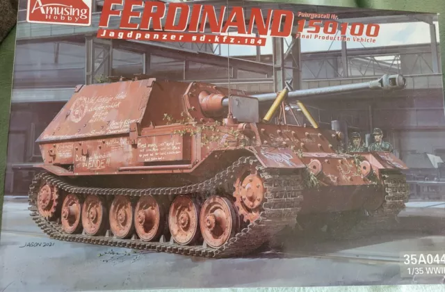 Amusing Hobby 35A044 - 1:35 Ferdinand No 150100 Jagdpanzer Sd.kfz.184