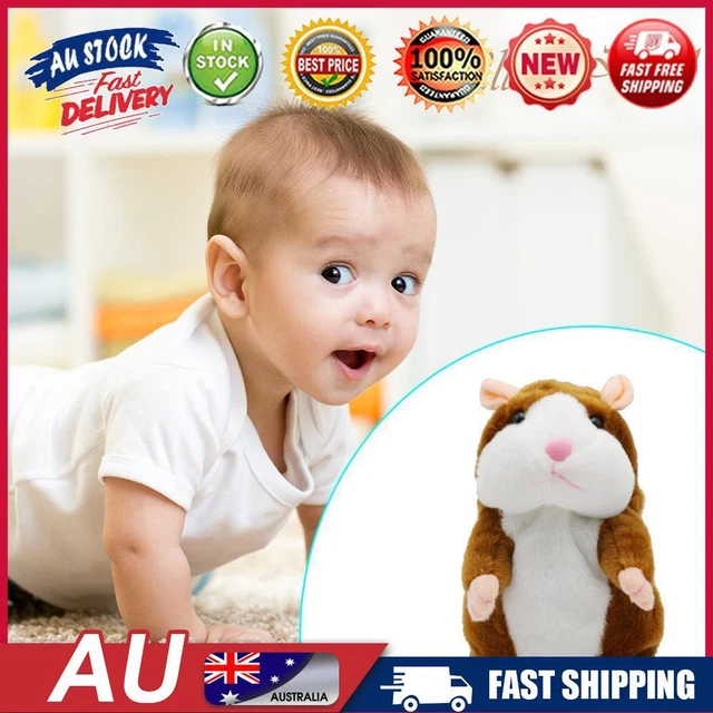 Electric hamster doll talking plush on sale toy