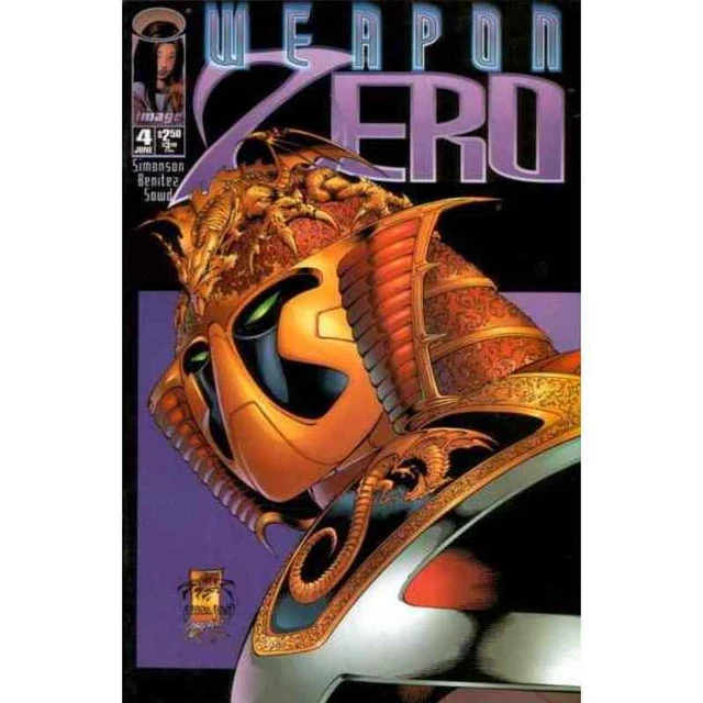 Weapon Zero (1996 series) #4 in Near Mint condition. Image comics [o~