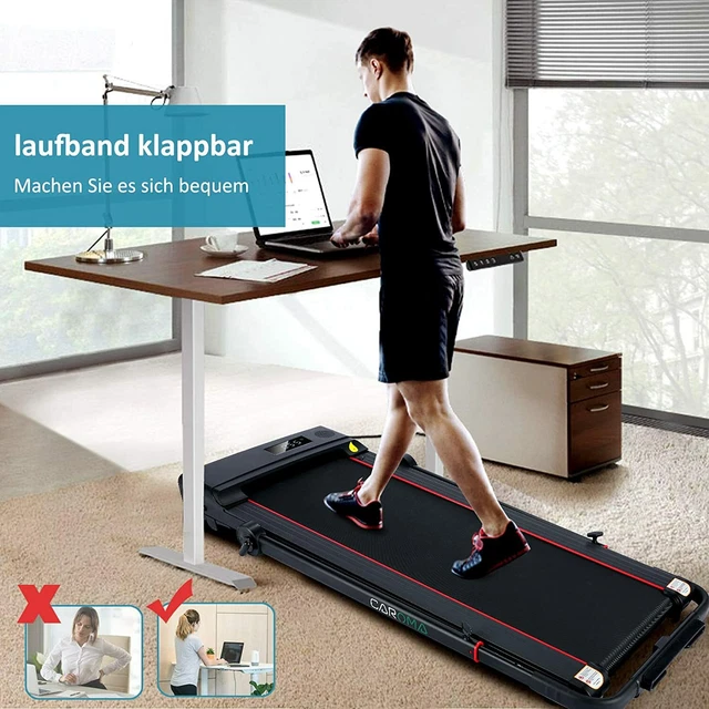CAROMA FOLDING ELECTRIC Treadmill Running Machine Walking Fitness Exercise 2.0HP 299.89 PicClick UK
