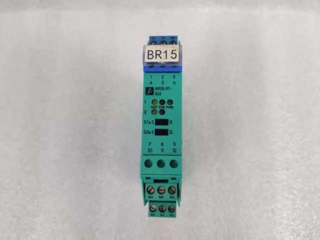 Module De Relais De Sécurité Pepperl + Fuchs Kfd2-St-Ex2 P/N: 36676S...