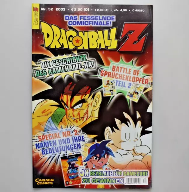 Dragonball Z Carlsen Comcis Nr. 52 - Anime Zeitschrift Comic Heft Manga