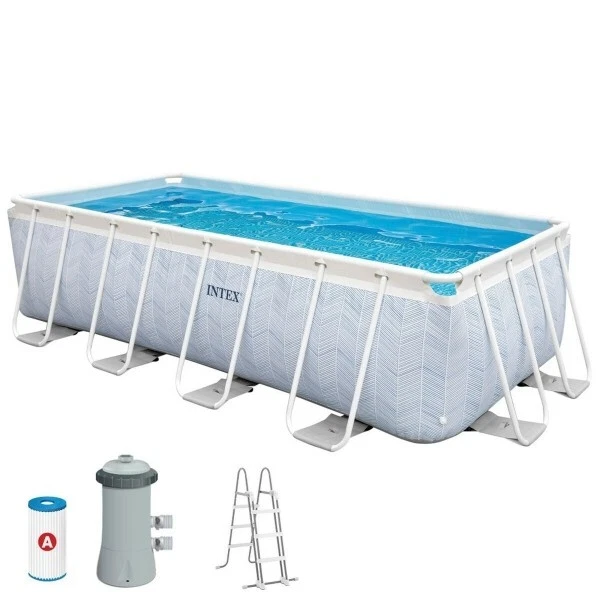 PISCINE TUBULAIRE PISCINE Hors Sol Piscine Autoportante Intex 400 x 200 — free download