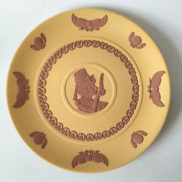 Wedgwood Jasperware Terracota Onagra Egipcio Placa Ltd. Edición De 500