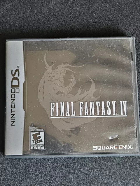 Final Fantasy IV (Nintendo DS, 2008) 3D Remake - Used, Good condition