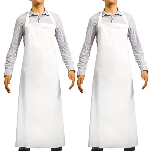 terproof Rubber PVC Apron Dishwashing, Chemical Lab Work, Butcher Ap...