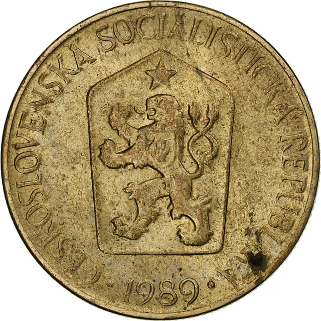 [#1382895] Czechoslovakia, Koruna, 1989