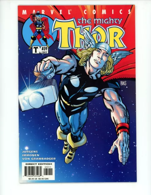 Thor #39 #541 2001 VF+ 2nd Series Marvel Comics Dan Jurgens Barry Windsor-Smith