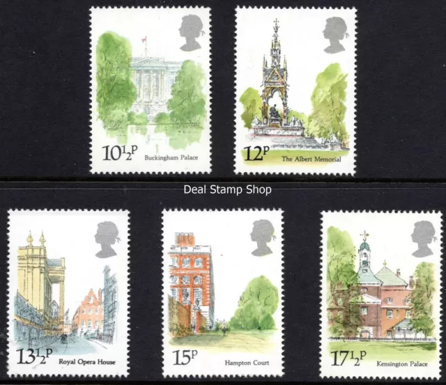 GB 1980 London Landmarks SG1120-24 Unmounted Mint MNH