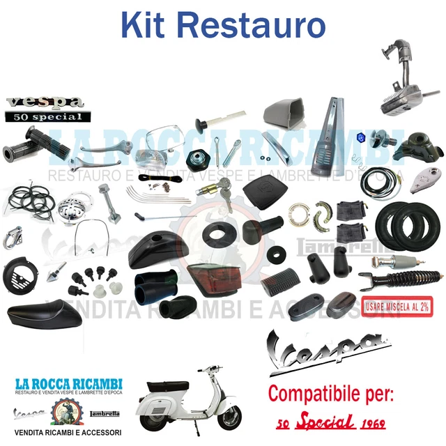 Kit Restauro Vespa 50 Special Completo