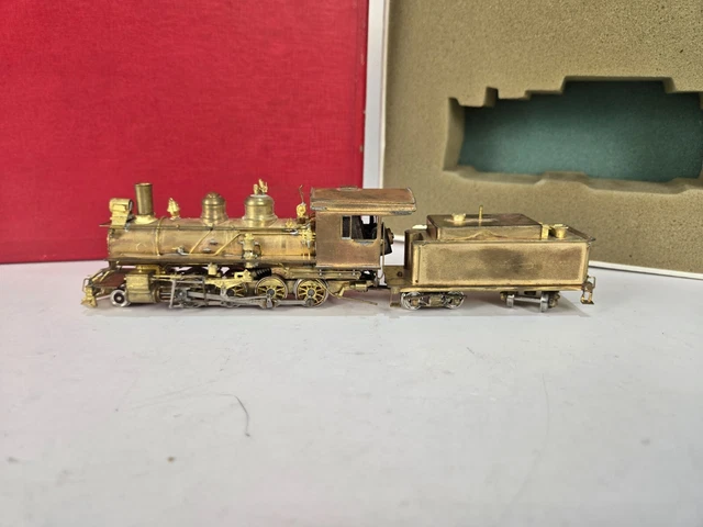 WESTSIDE MODEL CO. HOn3 Brass NCNG #9 2-8-0 Steam Locomotive