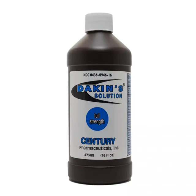Dakin's Solution Full Strength 0,5%, 16 oz. Botella