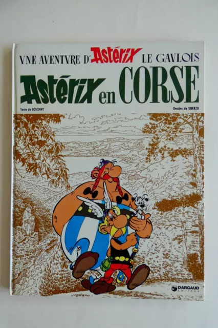 EO 1ère Ed « ASTERIX en Corse » Albert UDERZO René GOSCINNY 1973  TBE