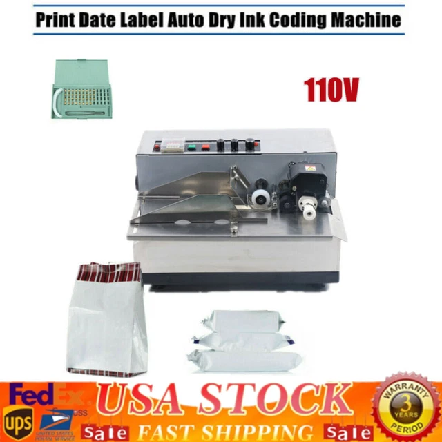 MY-380F AUTOMATIC INK Wheel Marking Machine Ink Coding Machine For Date ...