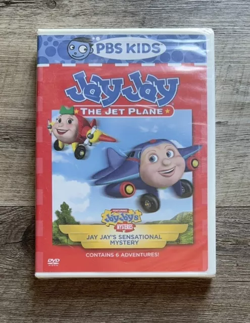 Jay Jay the Jet Plane - Jay Jay’s Sensational Mystery (DVD, 2006) NEW SEALED PBS