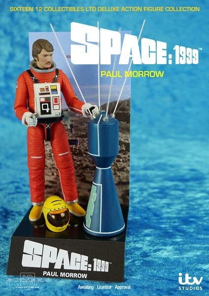 Sixteen 12 Space 1999 Paul Morrow IN Alpha Spacesuit Deluxe Action Figure