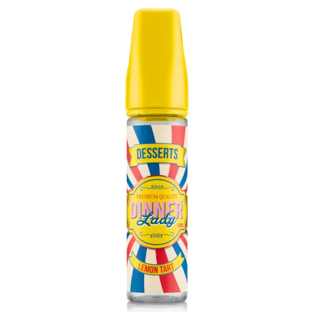 Lemon Tart Dessert Serie 20ml Longfill Aroma by Dinner Lady E-Liquid E-Zigarette