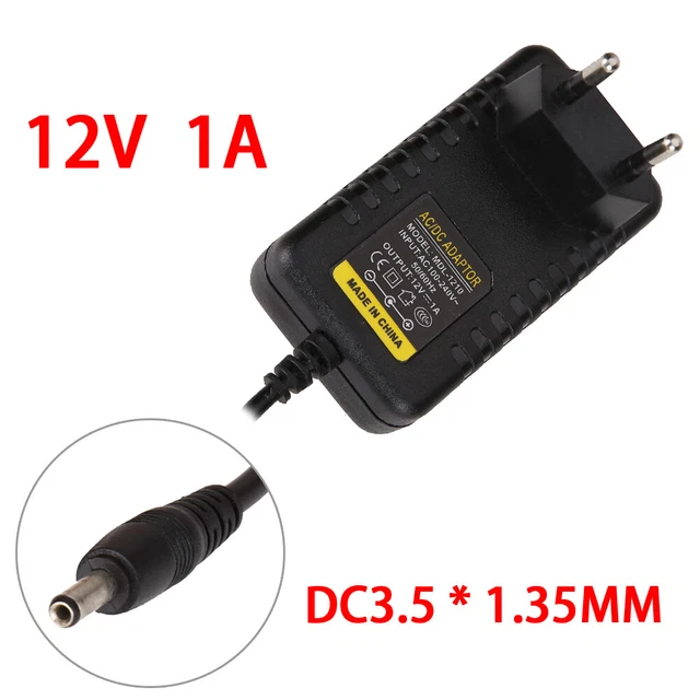 Oxiiert AC/DC adapter 12 V 1 A compatibel met Arturia DrumBrute