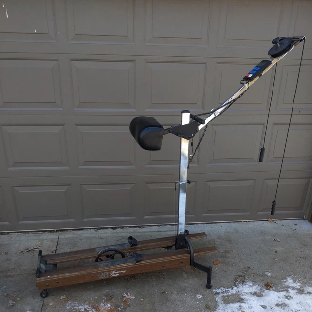 NORDICTRACK Pro Classic SKIER SKI MACHINE Exerciser w/ Monitor VTG 90's Wood NORDICTRACK Pro Classic SKIER SKI MACHINE Exerciser w/ Monitor VTG 90's Wood