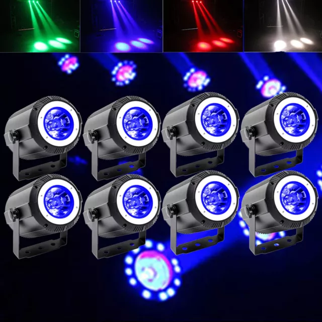 80W LED Pin Spot Punktstrahler RGBW LED Par Strahler Beam Effekt DMX Partylicht