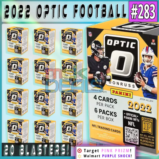 🔥20x 2022 NFL Optic Football Blaster Box Break💥10 Walmart & 10 Target🔥 #283