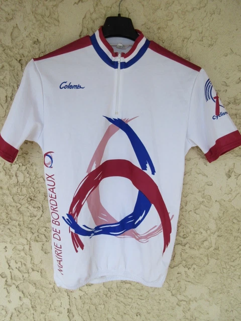 Maillot Cycliste Nalini Mairie De Paris Olympique - Équipe Pro Vintage - Taille M