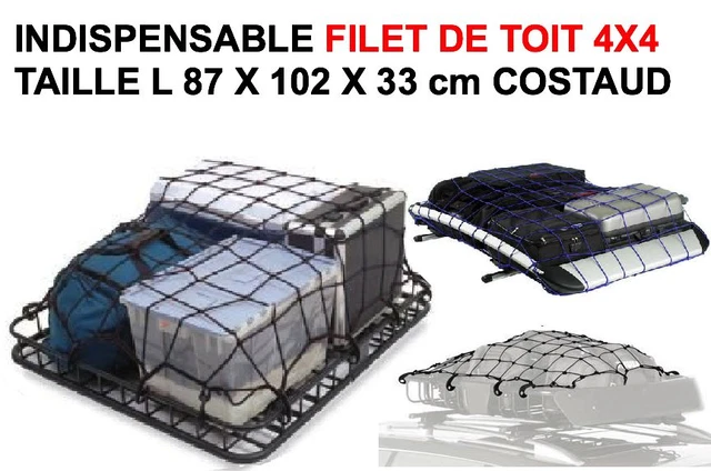 Filet De Rack IDEAL RHINO RACK! Filet De Toit Baroud Grande Taille! 4X4 Raid Quad ...