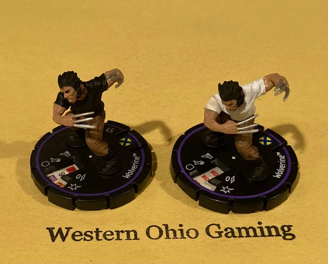Heroclix Wolverine #219 #220 Purple Ring USED Marvel Armor Wars Promo