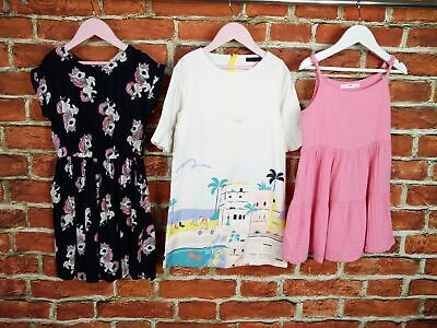 Girls Bundle Age 6-7 Years H&M M&S Dress Set Sun Summer Holiday Unicorn 122Cm