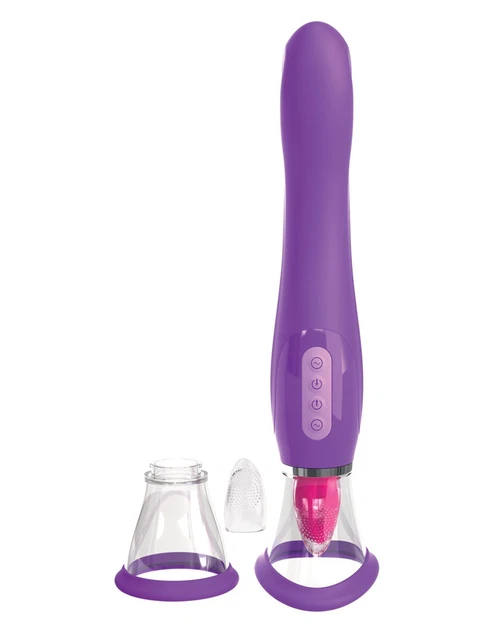 Ultimate Pleasure Leck Zunge Vibrator Klitoris Vagina Sauger Vibration Lila