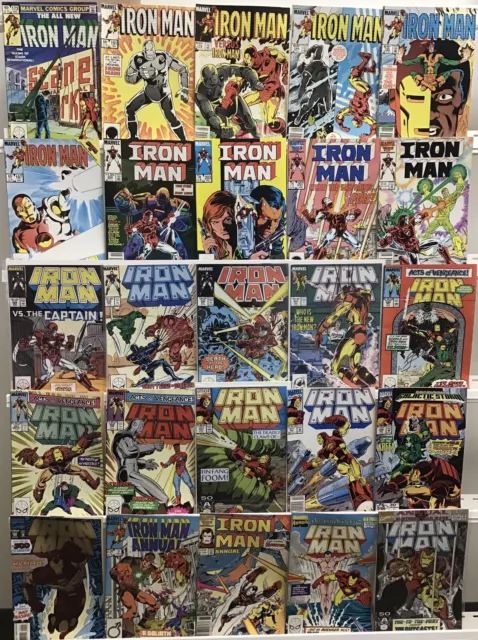 Marvel Comics - Iron Man 1st Series - Comic Book Lot Of 25