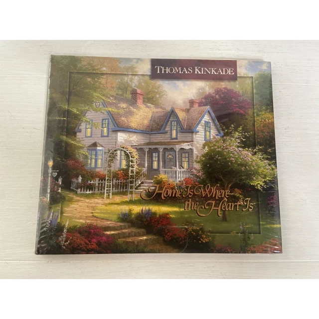 Thomas Kinkade “Home is Where the Heart is” Book Brand New still sealed in the w