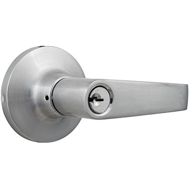 Universal Hardware Commercial 2-3/4 in. Satin Chrome Standard Duty Lever