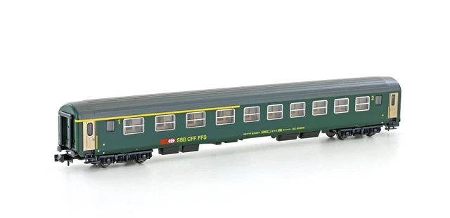 KATO SBB RIC Couchette Wagenセット KATO SBB RIC Couchette Wagenセット Kato RIC客車+Re6/6(緑)