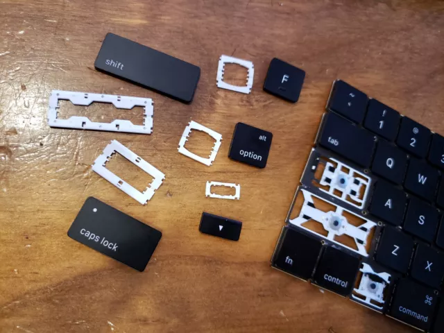 MacBook Pro A1706 A1707 A1708 Keyboard Keys and Butterfly Hinge Replacements