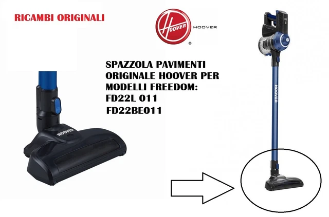SPAZZOLA PAVIMENTI CON RULLO ASPIRAPOLVERE FREEDOM HOOVER ORIGINALE
