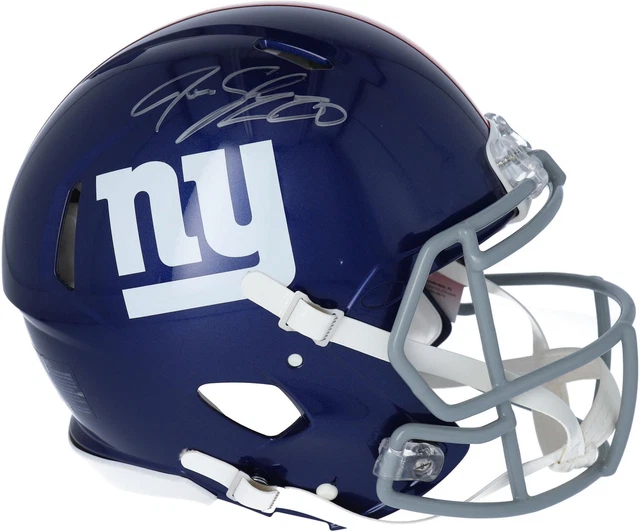 Jeremy Shockey New York Giants Autographed Riddell Speed Authentic Helmet