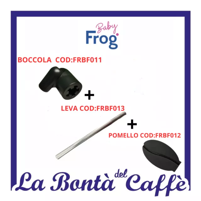 Ricambi Originali Boccola + Leva + Pomello X Macchina Didiesse Baby Frog
