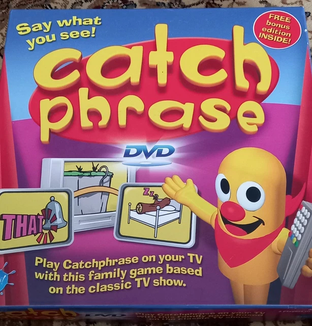 CATCH PHRASE The Board Game. TV ShowBritannia GamesFamilyFriends