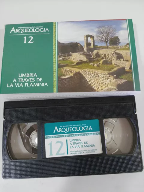 Umbria A Traves De La Via Flaminia Vhs Grandes Descubrimientos De La Arqueologia