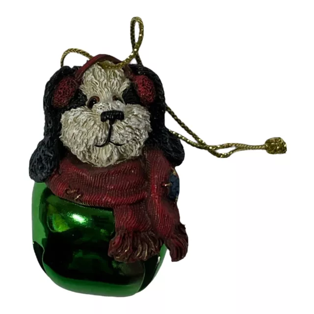 Boyds Bears & Friends The Bearstone Collection Jingle Dog Ornament w/Box