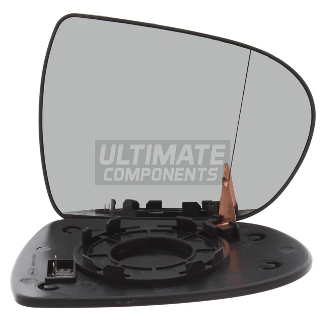 Wing Mirror Glass Fits Hyundai i40 Estate 2011-> Aspherical Heated Drivers Side